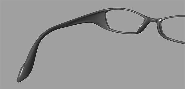 【 3D 】 プラスチック眼鏡フレームの 3Dデータ を無償配布致します。掛け心地について。