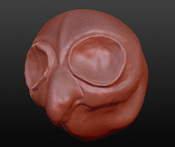 【 3D 】 粘土コネコネ系無料モデラー Sculptris メモ。約1時間30分。